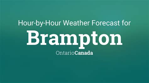 brampton weather hourly|tues hourly weather brampton.